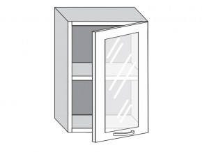 1.50.3 Шкаф настенный (h=720) на 500мм с 1-ой стекл. дверцей в Верхотурье - verhoture.magazinmebel.ru | фото