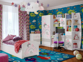 Детская комната Юниор-2 Принцесса 1 в Верхотурье - verhoture.magazinmebel.ru | фото