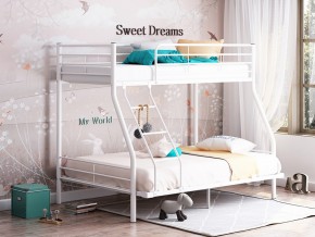 Двухъярусная кровать Гранада-2 140 белая в Верхотурье - verhoture.magazinmebel.ru | фото