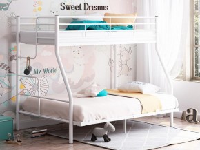 Двухъярусная кровать Гранада-3 140 белый в Верхотурье - verhoture.magazinmebel.ru | фото