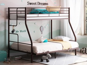 Двухъярусная кровать Гранада-3 140 коричневый в Верхотурье - verhoture.magazinmebel.ru | фото