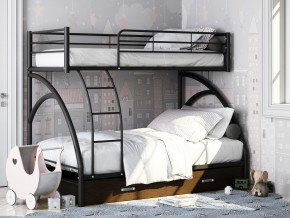Двухъярусная кровать Виньола-2 Я черный в Верхотурье - verhoture.magazinmebel.ru | фото