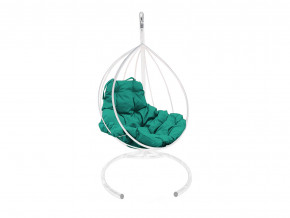 Кокон Капля без ротанга зелёная подушка в Верхотурье - verhoture.magazinmebel.ru | фото