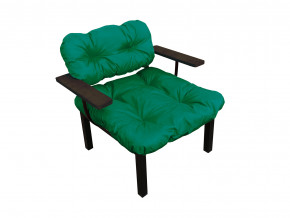 Кресло Дачное зелёная подушка в Верхотурье - verhoture.magazinmebel.ru | фото