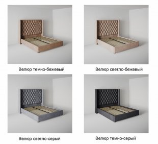 Кровать Версаль люкс 2.0 м с подъемным механизмом в Верхотурье - verhoture.magazinmebel.ru | фото - изображение 7