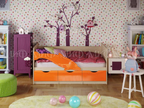 Кровать Дельфин-1 1800 Оранжевый металлик в Верхотурье - verhoture.magazinmebel.ru | фото