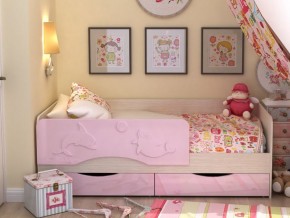 Кровать детская Алиса КР 812 розовая 1600 в Верхотурье - verhoture.magazinmebel.ru | фото
