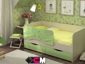 Кровать детская Алиса КР 812 зеленая 1600 в Верхотурье - verhoture.magazinmebel.ru | фото