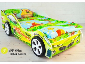 Кровать детская машина Вихрь в Верхотурье - verhoture.magazinmebel.ru | фото - изображение 2