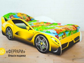 Кровать детская машинка Феррари в Верхотурье - verhoture.magazinmebel.ru | фото