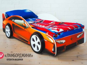 Кровать детская машинка Ламборджини в Верхотурье - verhoture.magazinmebel.ru | фото - изображение 2
