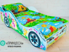 Кровать детская машинка Принцесса в Верхотурье - verhoture.magazinmebel.ru | фото - изображение 1