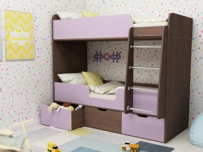 Кровать двухъярусная Малыш двойняшка бодега-ирис в Верхотурье - verhoture.magazinmebel.ru | фото