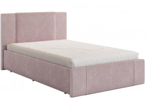 Кровать Хлоя 1200 велюр нежно-розовый в Верхотурье - verhoture.magazinmebel.ru | фото