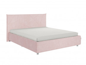 Кровать Квест 1600 велюр нежно-розовый в Верхотурье - verhoture.magazinmebel.ru | фото