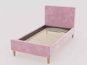 Кровать Линси 900 розовый в Верхотурье - verhoture.magazinmebel.ru | фото