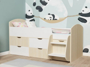 Кровать Малыш-7 Дуб-Белое дерево в Верхотурье - verhoture.magazinmebel.ru | фото