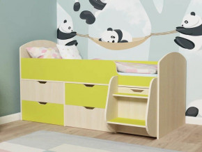 Кровать Малыш-7 Дуб-лайм в Верхотурье - verhoture.magazinmebel.ru | фото
