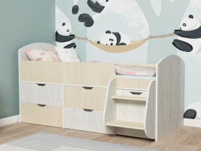 Кровать Малыш-7 Винтербер-Дуб в Верхотурье - verhoture.magazinmebel.ru | фото