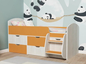 Кровать Малыш-7 Винтербер-Оранжевый в Верхотурье - verhoture.magazinmebel.ru | фото - изображение 1