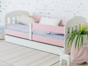 Кровать Малыш с ящиком розовый в Верхотурье - verhoture.magazinmebel.ru | фото