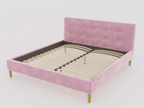 Кровать Пайли 1200 розовый в Верхотурье - verhoture.magazinmebel.ru | фото