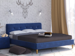 Кровать Пайли 1600 синий в Верхотурье - verhoture.magazinmebel.ru | фото - изображение 2