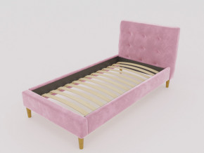 Кровать Пайли 900 розовый в Верхотурье - verhoture.magazinmebel.ru | фото