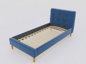 Кровать Пайли 900 синий в Верхотурье - verhoture.magazinmebel.ru | фото