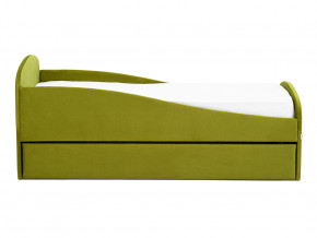 Кровать с ящиком Letmo оливковый (велюр) в Верхотурье - verhoture.magazinmebel.ru | фото - изображение 6