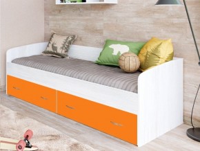 Кровать с выкатными ящиками Винтерберг, оранжевый в Верхотурье - verhoture.magazinmebel.ru | фото