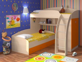 Кровать Соня 1+2 Оранжевый в Верхотурье - verhoture.magazinmebel.ru | фото