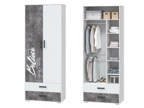 Шкаф для одежды с ящиками Оливер в Верхотурье - verhoture.magazinmebel.ru | фото
