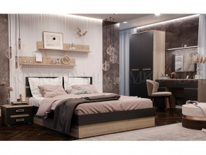 Спальня Ким Графит софт, сонома в Верхотурье - verhoture.magazinmebel.ru | фото - изображение 1