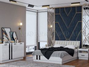 Спальня Магнолия белая в Верхотурье - verhoture.magazinmebel.ru | фото