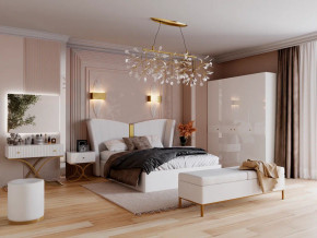 Спальня Рише белый глянец с перламутром в Верхотурье - verhoture.magazinmebel.ru | фото